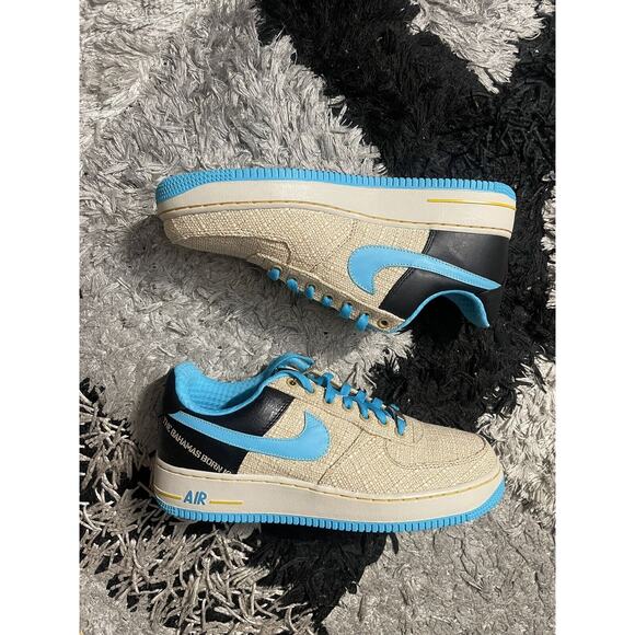 Nike Air Force XXV The Bahamas Born Kid 2006 315086-241 Size 9.5 - Picture 1 of 5